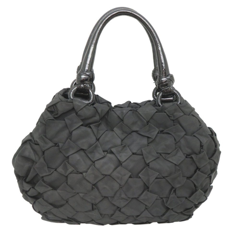 Prada Tessuto Women's Nylon Tote Bag, Black